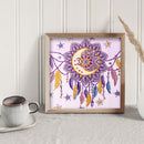 Diamond Painting Moon dream catcher Partial Special Rhinestone Picture
