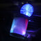 Car Ashtray Container with LED Lights Car Cigarette Car Ashtray Ha