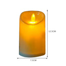 Flameless LED Candle Light Flickering Wedding Home Party Decor (7.5x12.5cm)