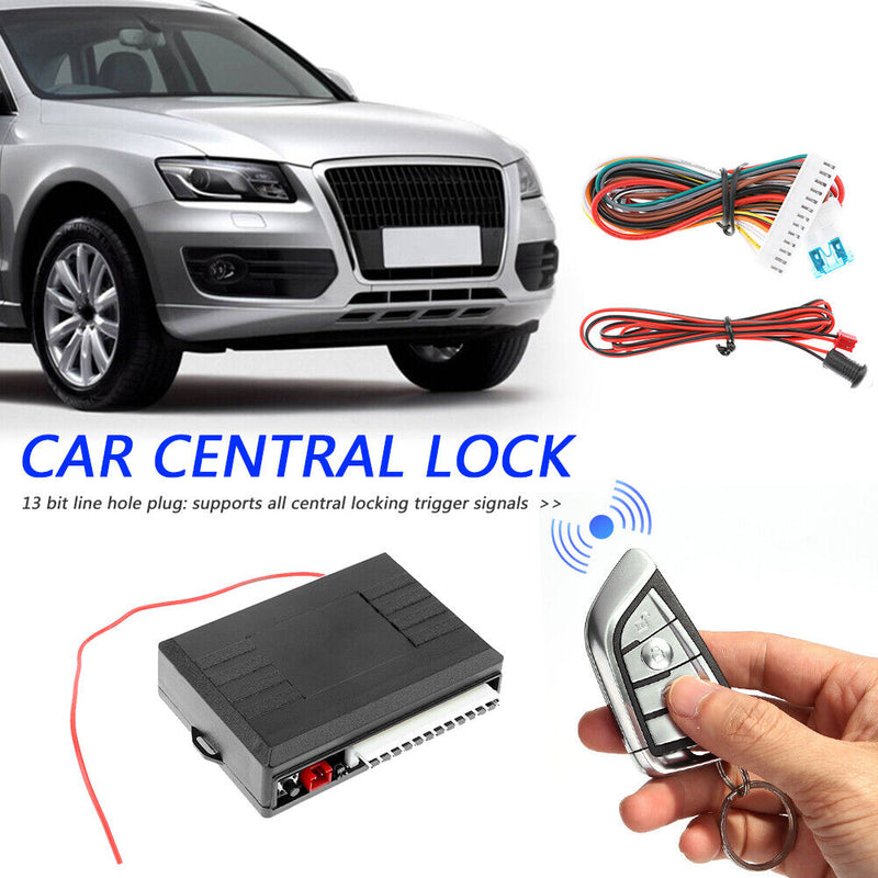 Car Remote Central Door Locking Kit Auto Keyless Entry Alarm System 405/T304