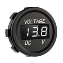 D1 LED Display Digital Panel Voltmeter Voltage Meter for 12-24V Car Motorcy