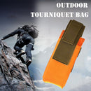 Outdoor Nylon Tourniquet Storage Bag Carrier Package Portable (Black)