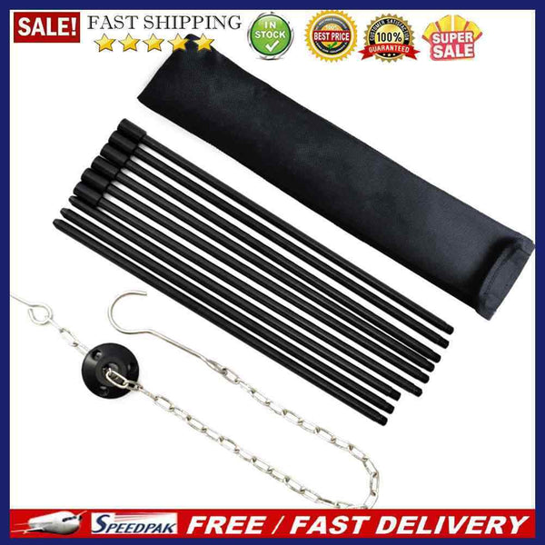 Outdoor Camping Hanging Cooking Pot Campfire Picnic Bonfire Tripod Equipment