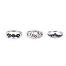 Fashion Women Star Boho Rings Set Moon Hand Accessories Midi Finger Jewelry