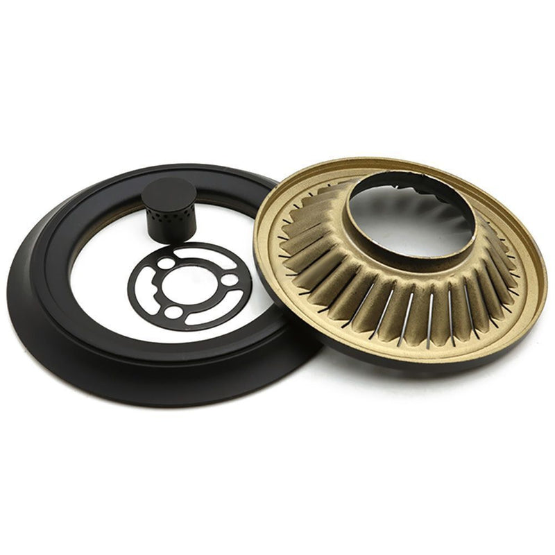 Windproof High Foot Burner Core Stainless Lids Diffusers Embedded Gas Stove