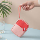 Portable Medical Bag Outdoor Handheld First Aid Drug Storage Bags (Pink S) Newly