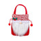 #A Christmas Gift Bag Portable Reusable Xmas Bag for Party Sweets Cookies Mini T