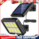 LED Outdoor Solar Garden Waterproof PIR Motion Sensor Wall Light (160COB A)