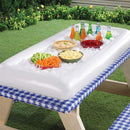 Cooler Inflatable Ice Bucket Floating Tray Food Fruit Containers Drink Float