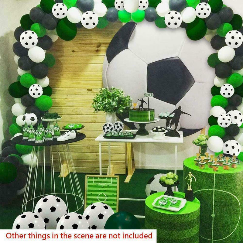 94X Football Theme Ballon Arch Garland Kit Latex Balloon Decor Birthday C4G2