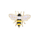 Women Men Lapel Pin Brooch Fashion Cute Enamel Pins Honey Animal Badge Bee