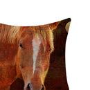 Fashion Horse Pattern Cushion Covers Seat Throw Pillow Case with Hidden Zipper