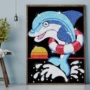 5D DIY Diamond Painting Animal Partial Drill Rhinestone Mosaic Art Picture Ki