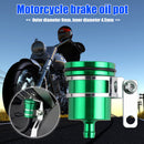Universal Motorcycle Brake Fluid Reservoir Clutch Tank Oil Fluid Cup Access