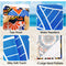 Waterproof Beach Blanket Portable Outdoor Hiking Picnic Camping Playing Mat