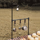 #A ShineTrip Lightweight Camping Cookware Hanging Rack Shelf Picnic Pot Pan Hang