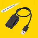 Portable Adapter Sata To Usb Converter ABS Mobile Hard Drive for Office Supplies