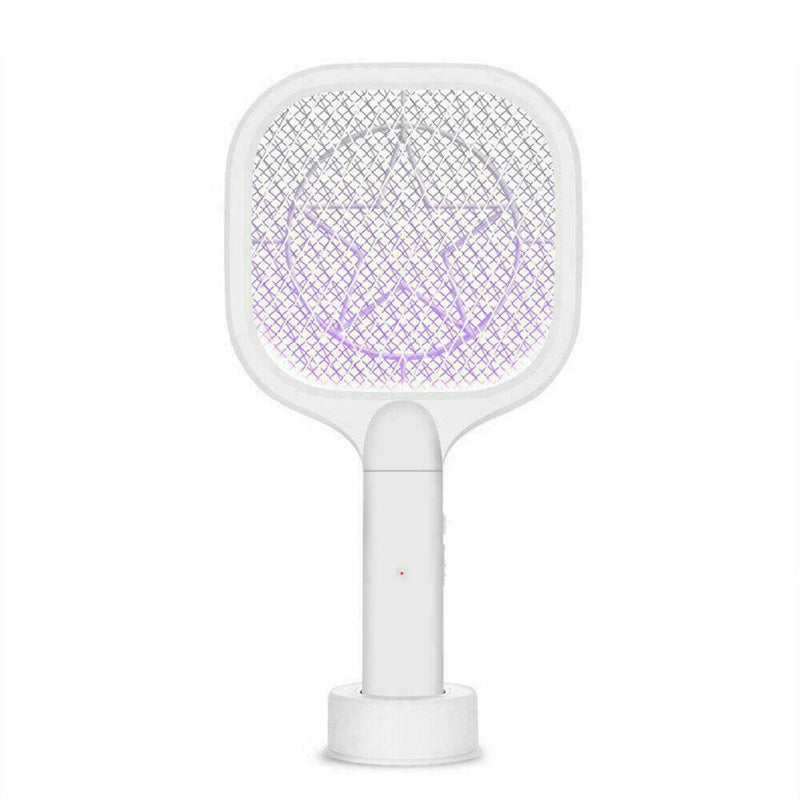1x USB Electric Fly Insect Zapper Killer Swatter Bug Racket Lamp Mosquito U4B1