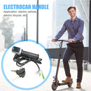 Electric Bicycle Throttle Grip Handle Accelerator with LED Display (60V) Newly