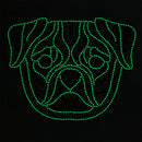 Part Drill Luminous Special Shaped DIY Dog 5D Diamond Painting (DZ518) Newly