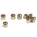 8pcs Copper Car Tire Valve Stem Air Caps Wheel Tyre Valve Caps Dust Covers Newly