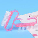 Nail Cleaning Brush For File Manicure Pedicure Tool Gift Random R7P1 U4R3 S6W3