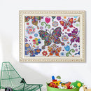 5D DIY Special Shaped Diamond Painting Butterfly Cross Stitch Needlework Kits
