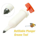 Chainsaw Grease Gun Extends Bar & Chain Life Refillable N Plunger F6K3 21ml J8Y1