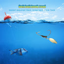 Fishinghook Metal Fishing Hook Jig Lure Crank Hook Fishing Hook Sequins Spoon