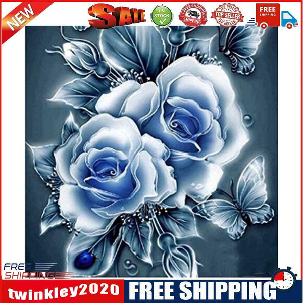 Rose 5D Diamond Painting DIY Mosaic Cross Stitch Kit for Home Embroidery
