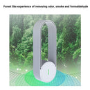Negative Ion Air Purifier Toilet Anion Purification Smoke Remover (White)