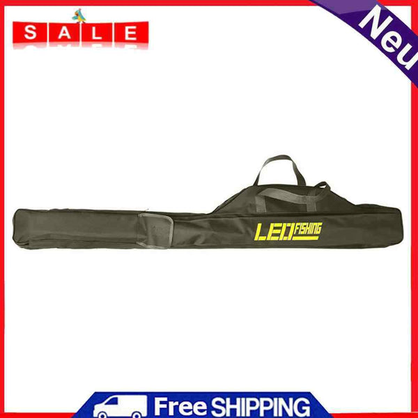 Portable Fishing Rod Carrier Case Waterproof Fishing Tackle Tools Storage Bag