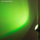 5pcs LED Stage Spotlight 85-265V 360 Degree KTV Bar Spot Beam Lamp  (Green)