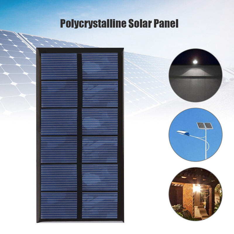1W 3V Mini Solar Panel Battery Cell Charge Module for Phone Charger Power B