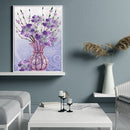 Mosaic Part Drill Special Shaped DIY Flowers Vase Picture 5D Diamond Painti