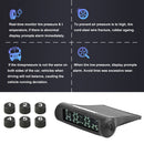 AN-07 LCD Solar Truck TPMS Tire Pressure Temperature Monitoring Alarm System
