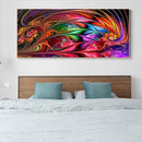 DIY Diamond Mosaic Painting Kit Full 5D Round Rhinestone Colored Light Pict