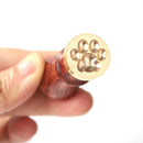 Wax Seal Stamp Pattern Retro Lacquer Seal Metal Head with Handle (FD03) Newly