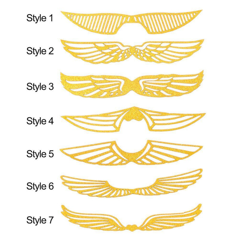Wings Cake Decor Chocolate Decoration Hollowed Wings Toppers Dessert Toppers