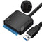 SATA to USB 3.0 Adapter Cable for 3.5/2.5 Inch SSD HDD Hard Drive Disk`