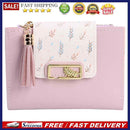 Korean Tassels Leather Clutch Women Short Coin Purse Card Holder Small Wallet