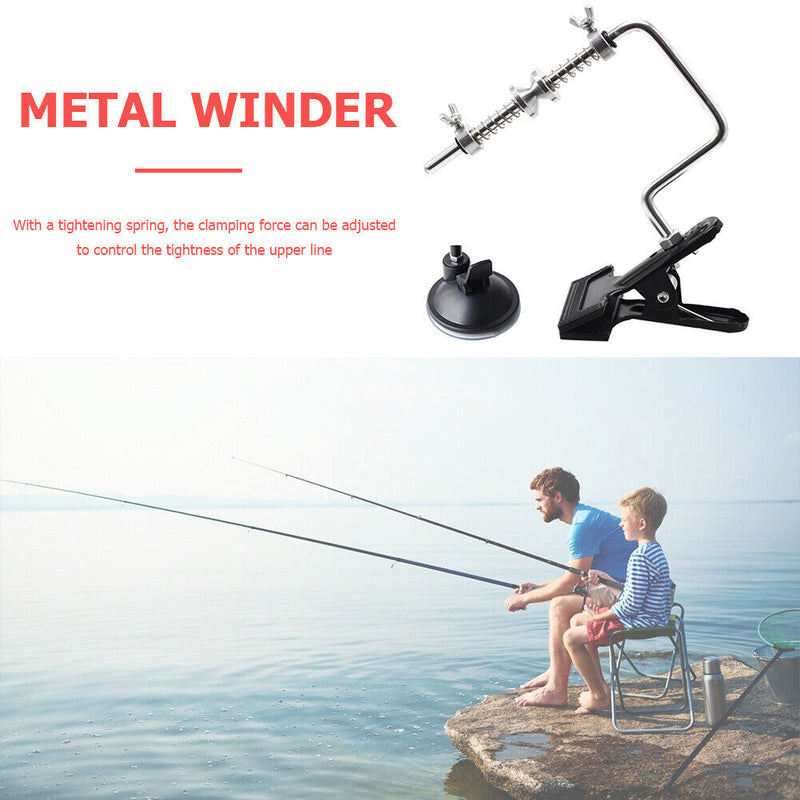 Fishing Line Winder Reel Line Spooler Spooling Winding System Tackle Tools Fishing