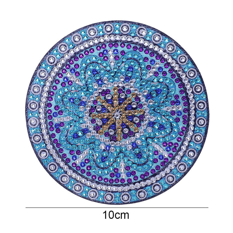 DIY Diamond Painting Mandala Round Coaster Cup Table Placemat (AA1059-7)