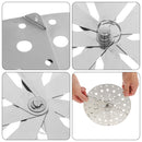 Cover Inner Lid Adjustable Stainless Steel Drop Lid Steamer Basket