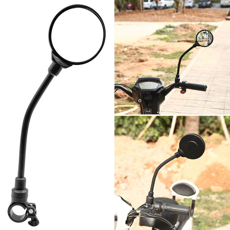 Bicycle Safety Mirror Wide Range Handleable Rear View Mirror Cycling Accessories