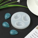 Decorate Tools Water Drop Shape Silicone Mold Crystal Necklace Pendant Mould