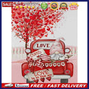 5D Kit Rhinestone Picture DIY Valentines Gnome Full Round Drill Diamond Paint