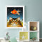 #A Cat Partial Oil Paint By Numbers Kit DIY Home Decoration Gift Wall Art Pict