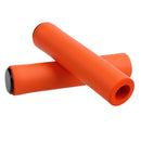 Bike Grips UltraLight Silicone Material Handlebar MTB Bicycle Grip(Orange) Newly