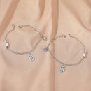 Bracelet Gift For Couple Magnet Bracelet Stainless Steel O-shaped Bracelet